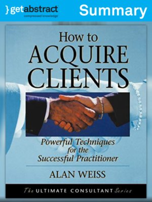 cover image of How to Acquire Clients (Summary)